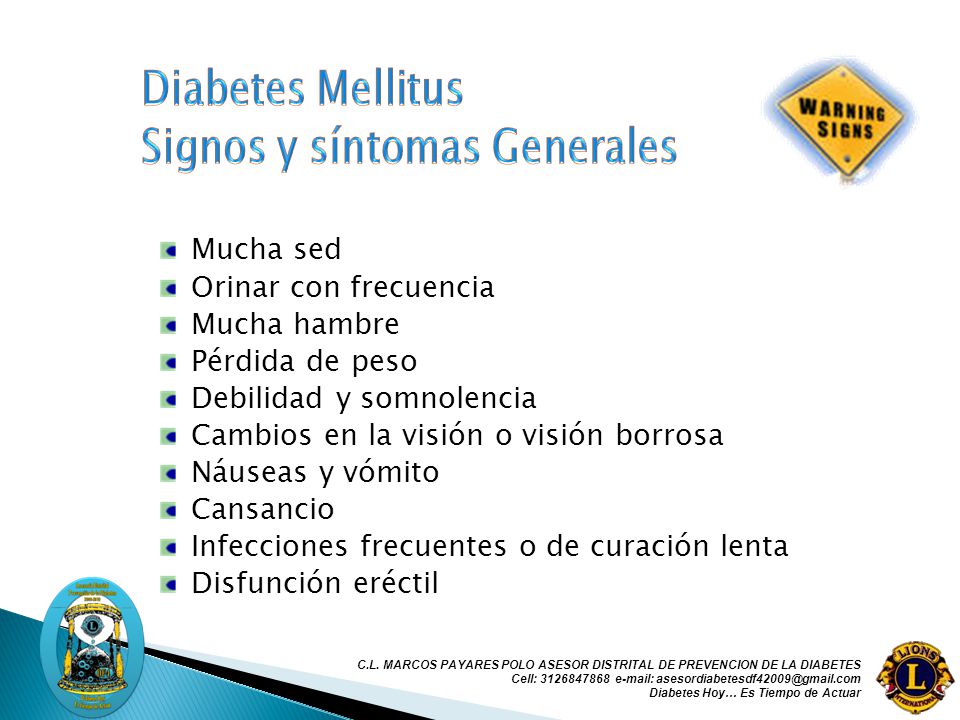 signos menos obvios de diabetes
